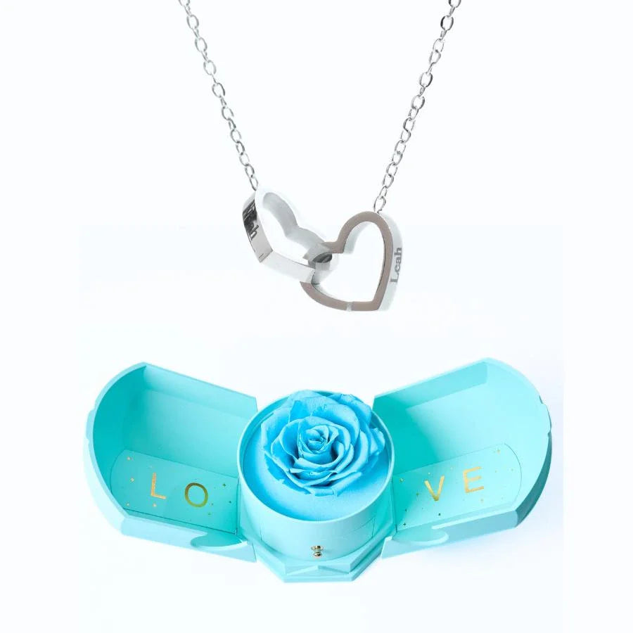 Eeuwige Harmoniebox & gepersonaliseerde ketting