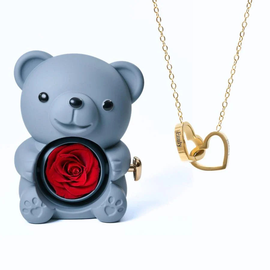 Eeuwige Beer & gepersonaliseerde ketting