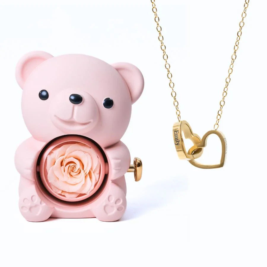 Eeuwige Beer & gepersonaliseerde ketting