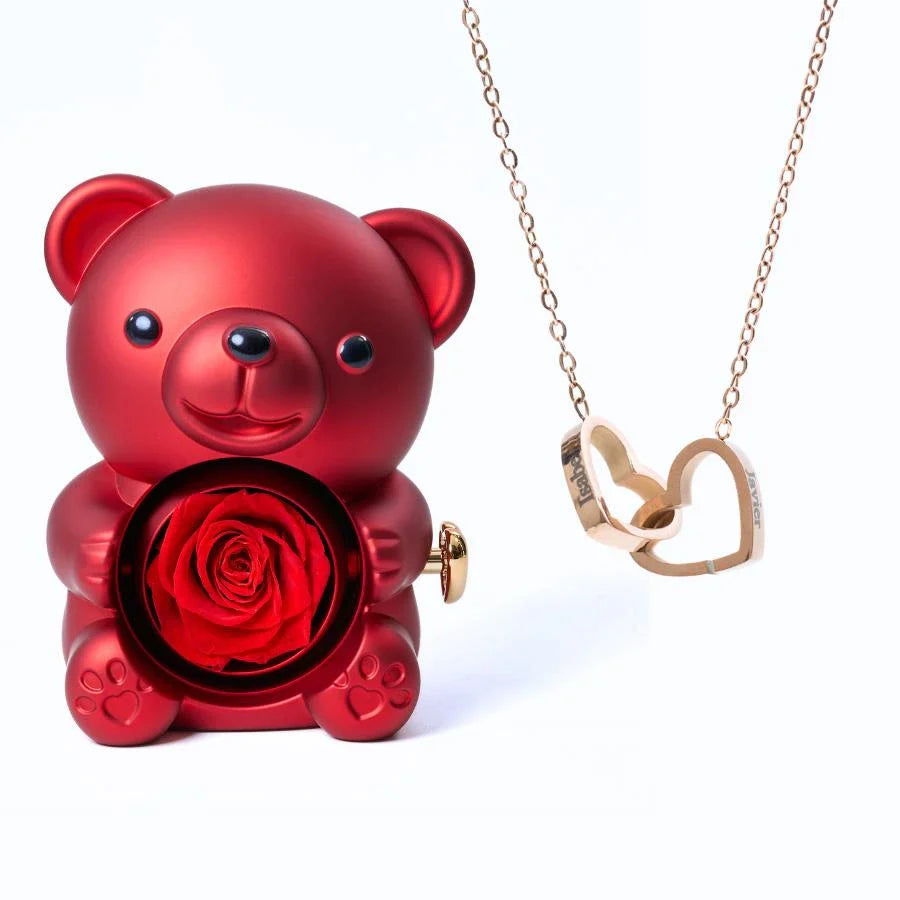 Eeuwige Beer & gepersonaliseerde ketting