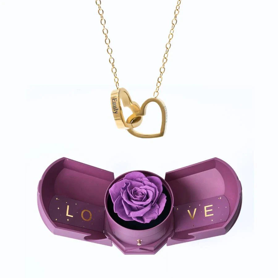 Eeuwige Harmoniebox & gepersonaliseerde ketting