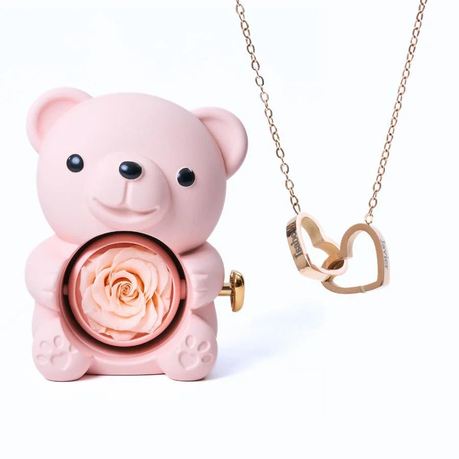 Eeuwige Beer & gepersonaliseerde ketting
