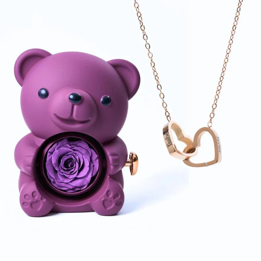 Eeuwige Beer & gepersonaliseerde ketting